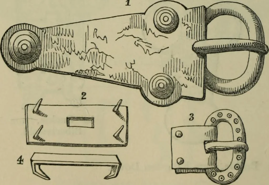 An illustration from Essays on archaeological subjects, and on various questions connected with the history of art, science, and literature in the Middle Ages, 1861, leaf 140