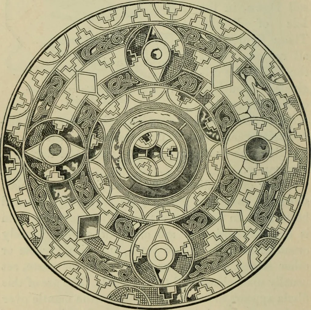 An illustration from Essays on archaeological subjects, and on various questions connected with the history of art, science, and literature in the Middle Ages, 1861, leaf 142