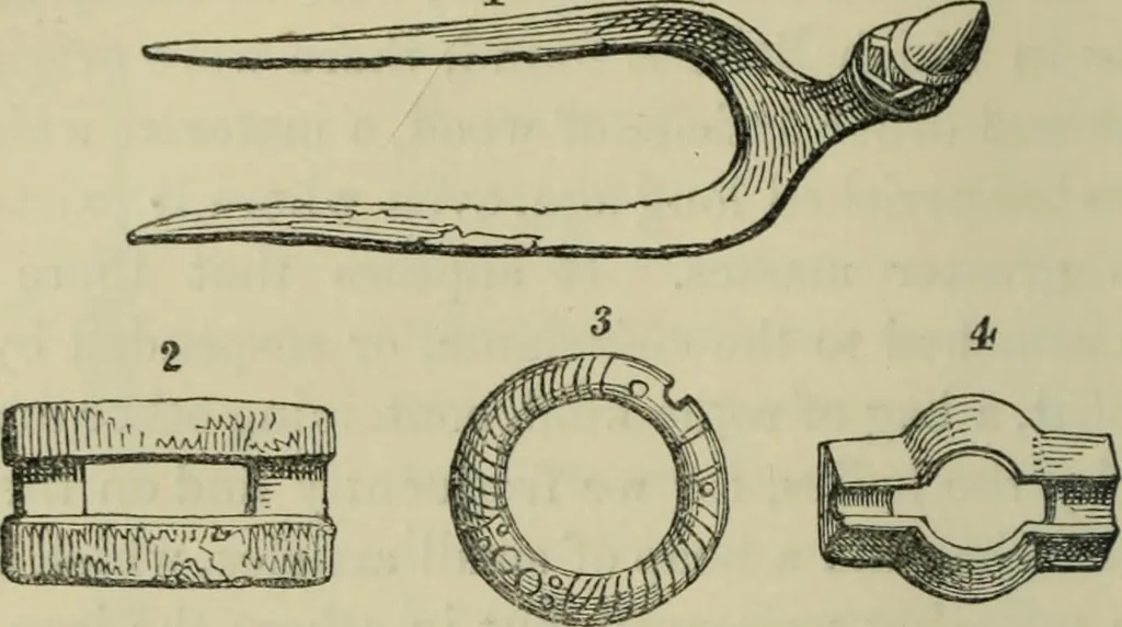 An illustration from Essays on archaeological subjects, and on various questions connected with the history of art, science, and literature in the Middle Ages, 1861, leaf 148