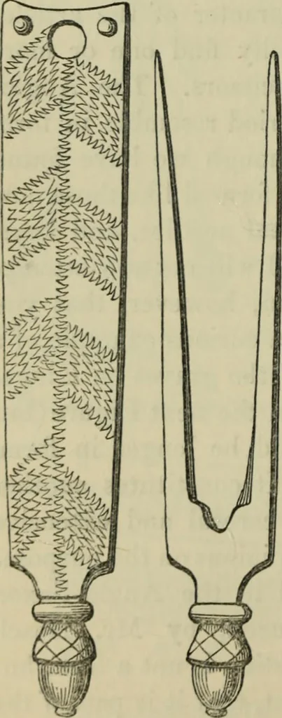 An illustration from Essays on archaeological subjects, and on various questions connected with the history of art, science, and literature in the Middle Ages, 1861, leaf 148