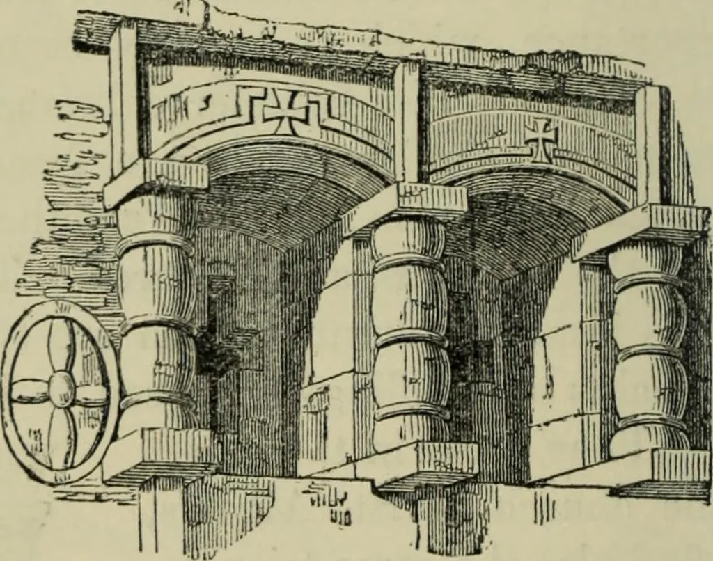 An illustration from Essays on archaeological subjects, and on various questions connected with the history of art, science, and literature in the Middle Ages, 1861, leaf 210
