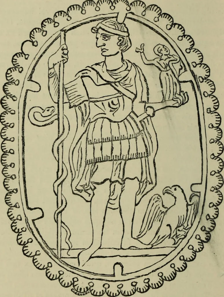 An illustration from Essays on archaeological subjects, and on various questions connected with the history of art, science, and literature in the Middle Ages, 1861, leaf 292