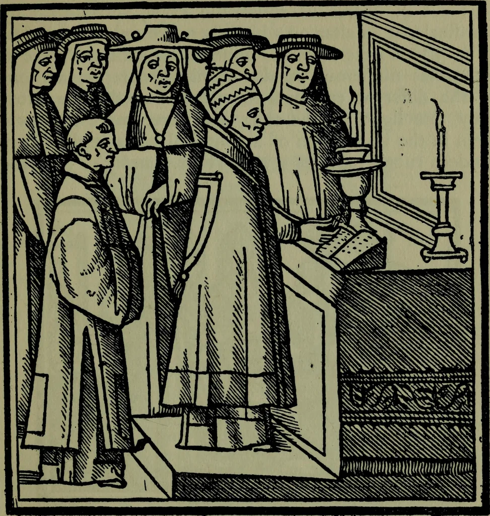 An illustration from Essays on ceremonial, 1904, leaf 75