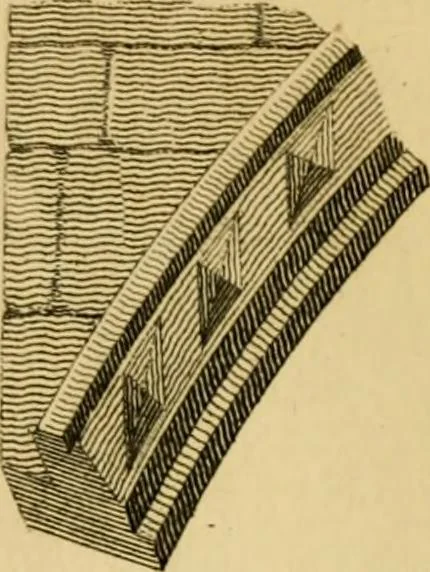 An illustration from Essays on Gothic architecture :, 1800, leaf 212