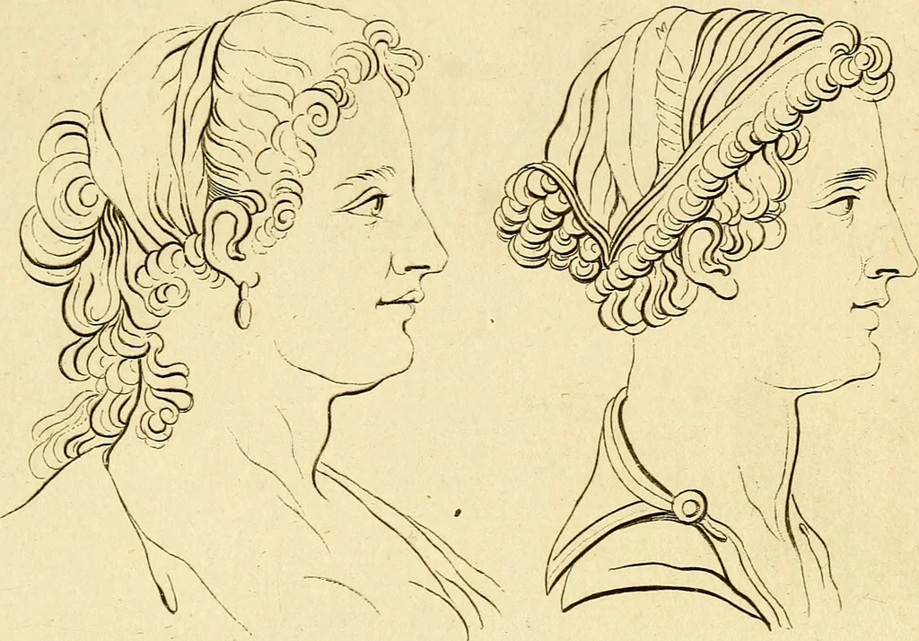 An illustration from Essays on physiognomy; calculated to extend the knowledge and the love of mankind, 1797, leaf 134