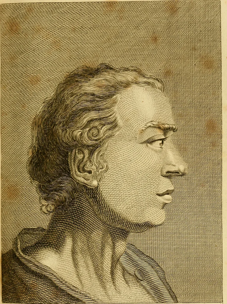 An illustration from Essays on physiognomy; calculated to extend the knowledge and the love of mankind, 1797, leaf 234