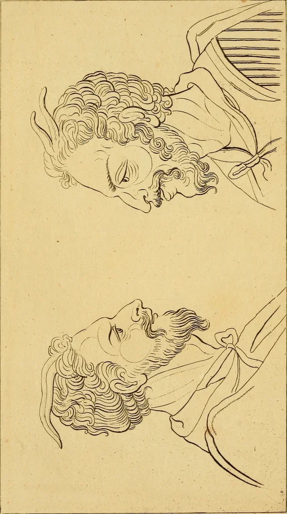 An illustration from Essays on physiognomy; calculated to extend the knowledge and the love of mankind, 1797, leaf 317