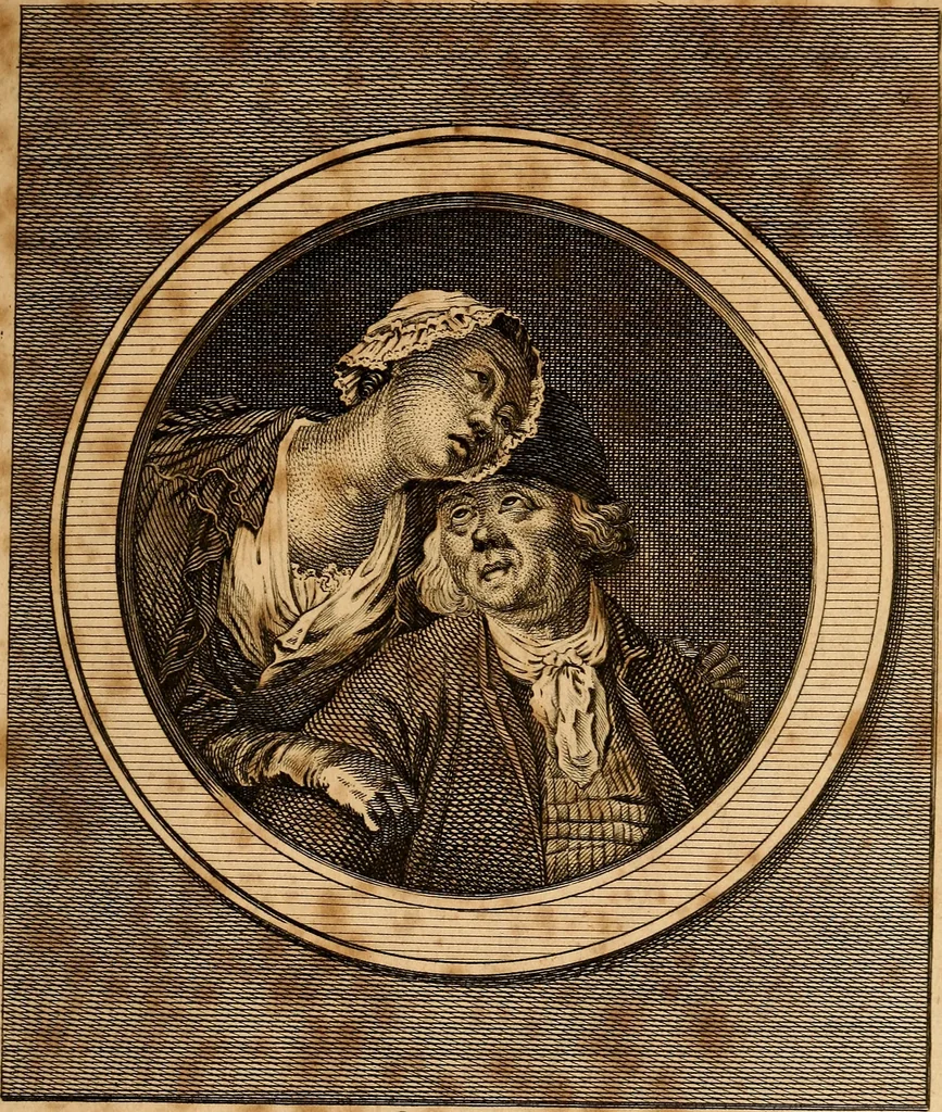 An illustration from Essays on physiognomy; calculated to extend the knowledge and the love of mankind, 1797, leaf 150