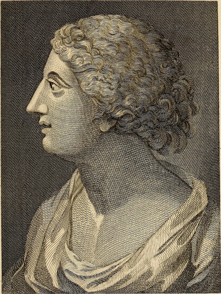 An illustration from Essays on physiognomy; calculated to extend the knowledge and the love of mankind, 1797, leaf 184