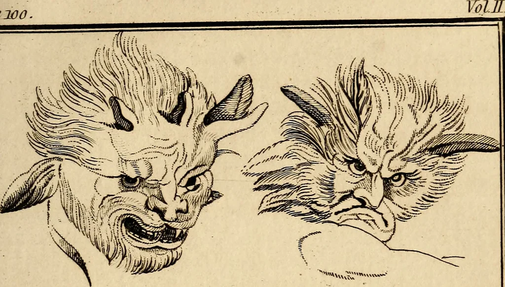 An illustration from Essays on physiognomy; calculated to extend the knowledge and the love of mankind, 1797, leaf 218
