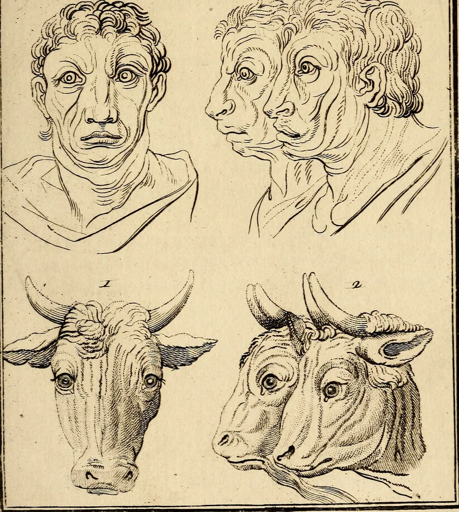 An illustration from Essays on physiognomy; calculated to extend the knowledge and the love of mankind, 1797, leaf 218