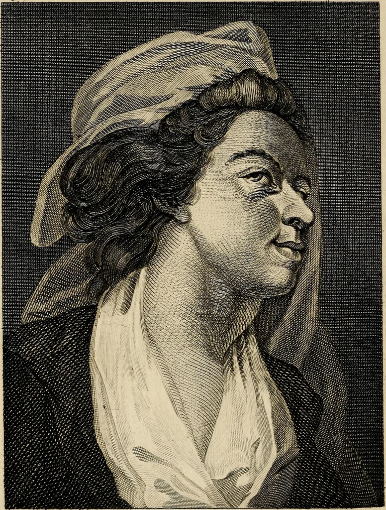 An illustration from Essays on physiognomy; calculated to extend the knowledge and the love of mankind, 1797, leaf 63