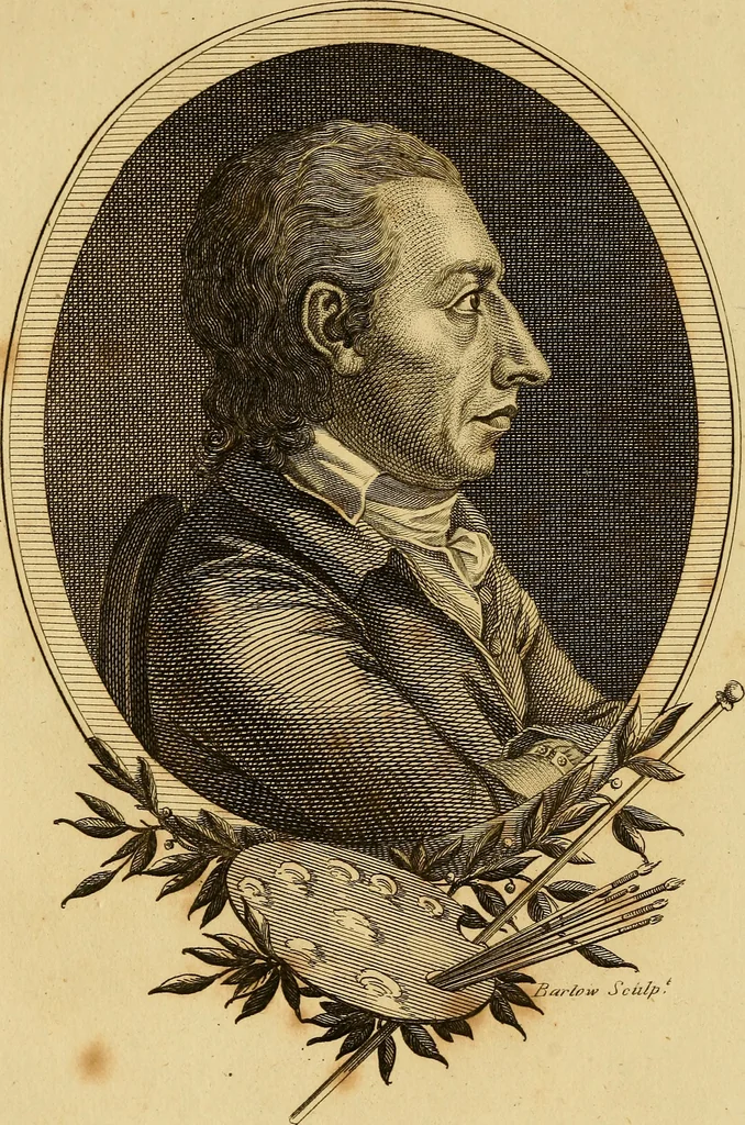 An illustration from Essays on physiognomy; calculated to extend the knowledge and the love of mankind, 1797, leaf 119