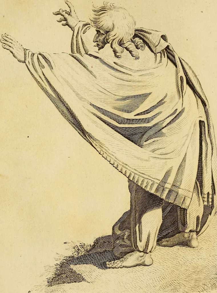 An illustration from Essays on physiognomy; calculated to extend the knowledge and the love of mankind, 1797, leaf 137