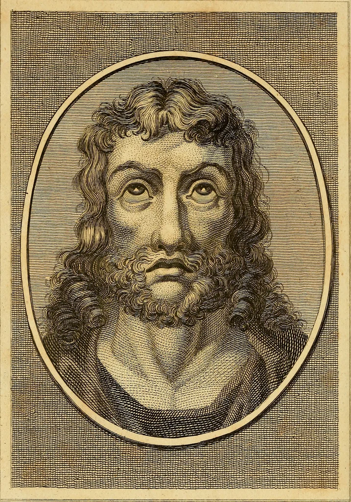 An illustration from Essays on physiognomy; calculated to extend the knowledge and the love of mankind, 1797, leaf 153
