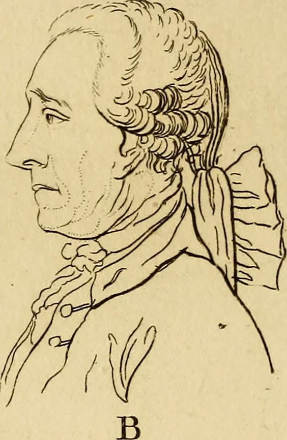 An illustration from Essays on physiognomy; calculated to extend the knowledge and the love of mankind, 1797, leaf 171