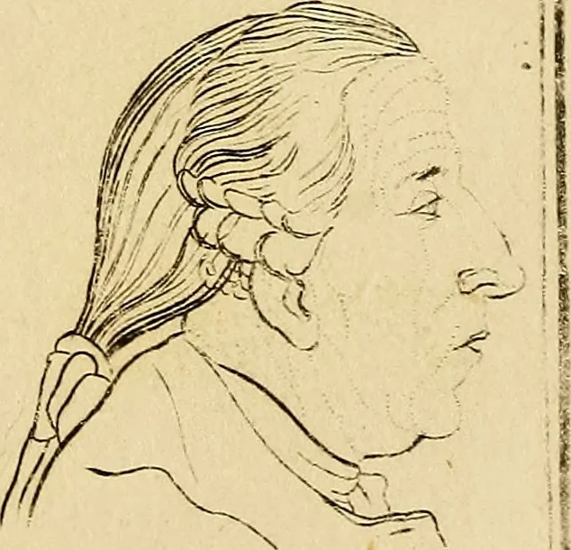 An illustration from Essays on physiognomy; calculated to extend the knowledge and the love of mankind, 1797, leaf 171
