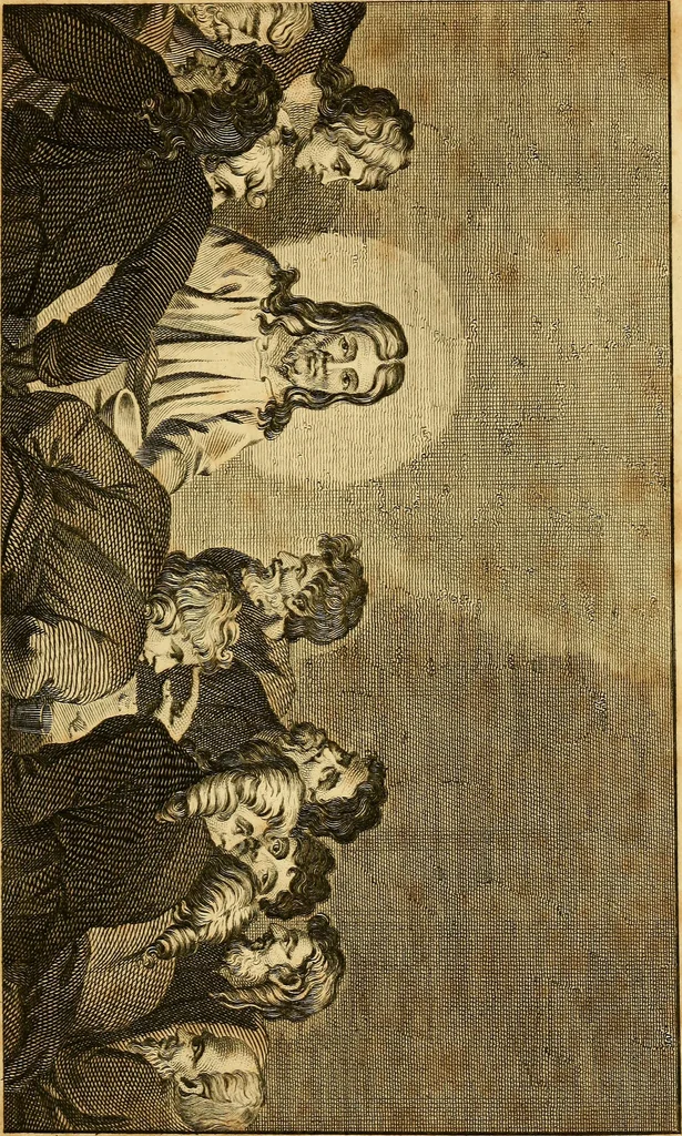 An illustration from Essays on physiognomy; calculated to extend the knowledge and the love of mankind, 1797, leaf 246