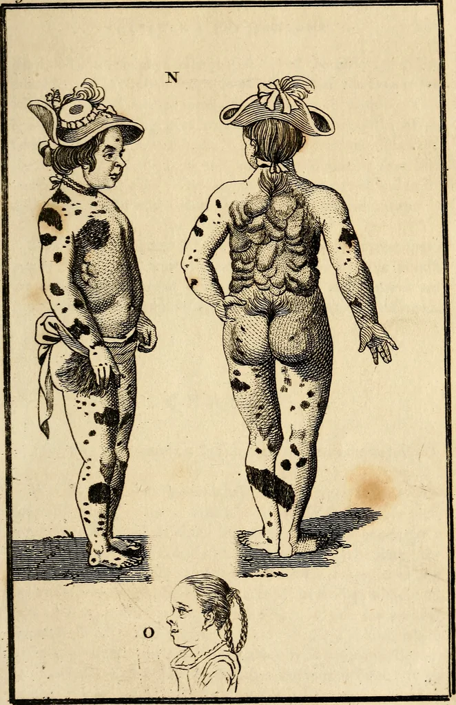 An illustration from Essays on physiognomy; calculated to extend the knowledge and the love of mankind, 1797, leaf 208