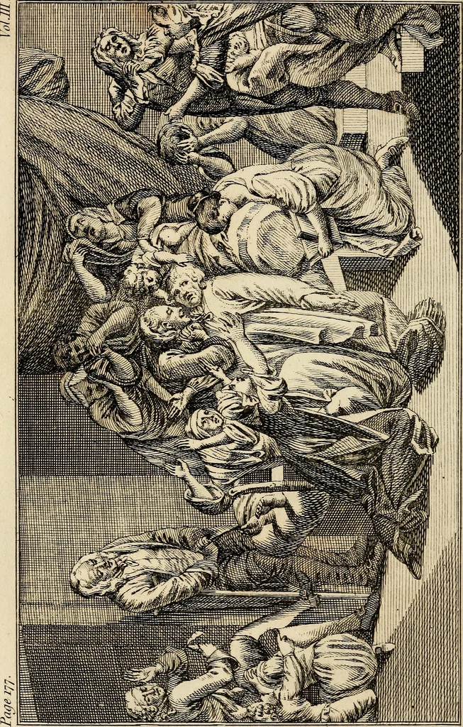 An illustration from Essays on physiognomy; calculated to extend the knowledge and the love of mankind, 1797, leaf 243