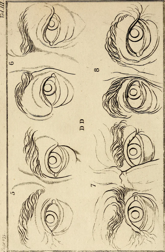 An illustration from Essays on physiognomy; calculated to extend the knowledge and the love of mankind, 1797, leaf 387