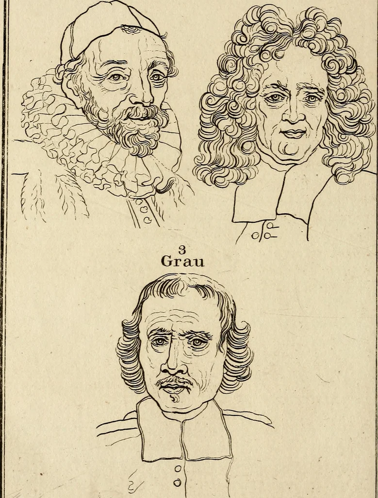 An illustration from Essays on physiognomy; calculated to extend the knowledge and the love of mankind, 1797, leaf 415