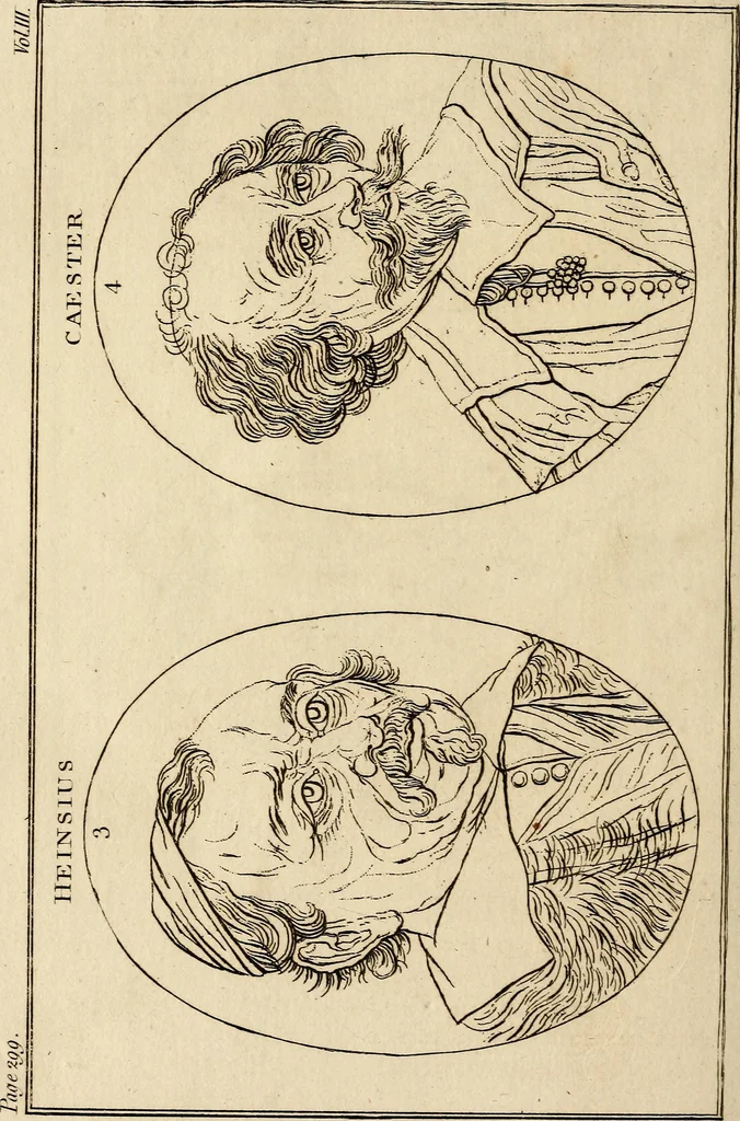 An illustration from Essays on physiognomy; calculated to extend the knowledge and the love of mankind, 1797, leaf 451
