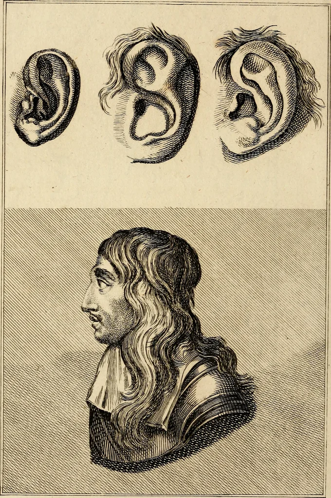 An illustration from Essays on physiognomy; calculated to extend the knowledge and the love of mankind, 1797, leaf 497
