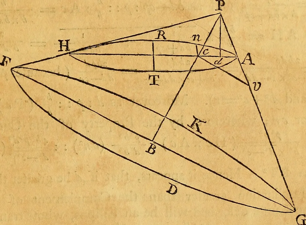 An illustration from Essays on several curious and useful subjects, in speculative and mix'd mathematicks : illustrated by a variety of examples, 1740, leaf 320