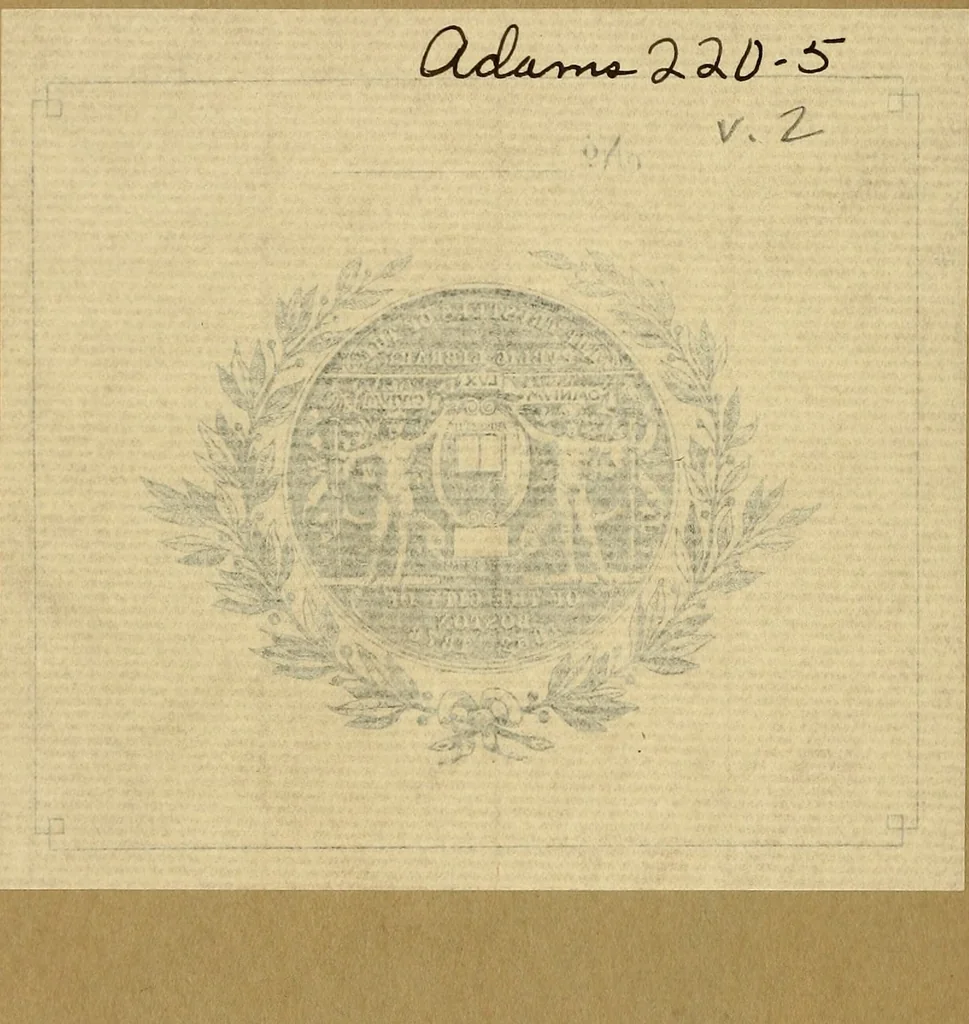 An illustration from Essays, political, economical, and philosophical, 1796, leaf 1