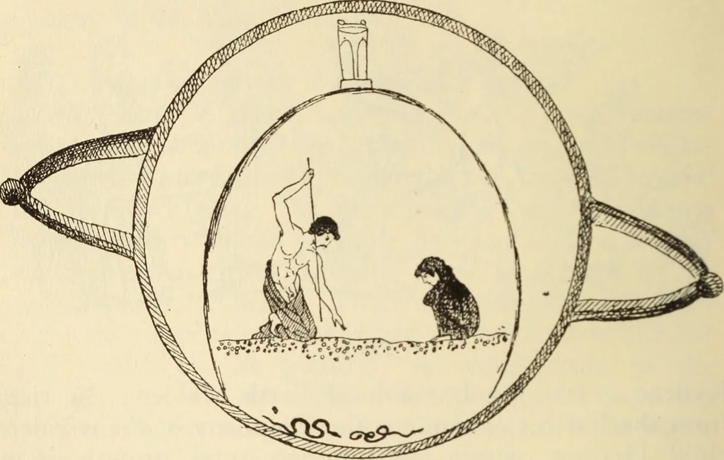 An illustration from Essays and studies presented to William Ridgeway on his sixtieth birthday, 6 August 1913, 1914, leaf 182