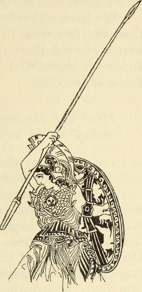 An illustration from Essays and studies presented to William Ridgeway on his sixtieth birthday, 6 August 1913, 1914, leaf 333