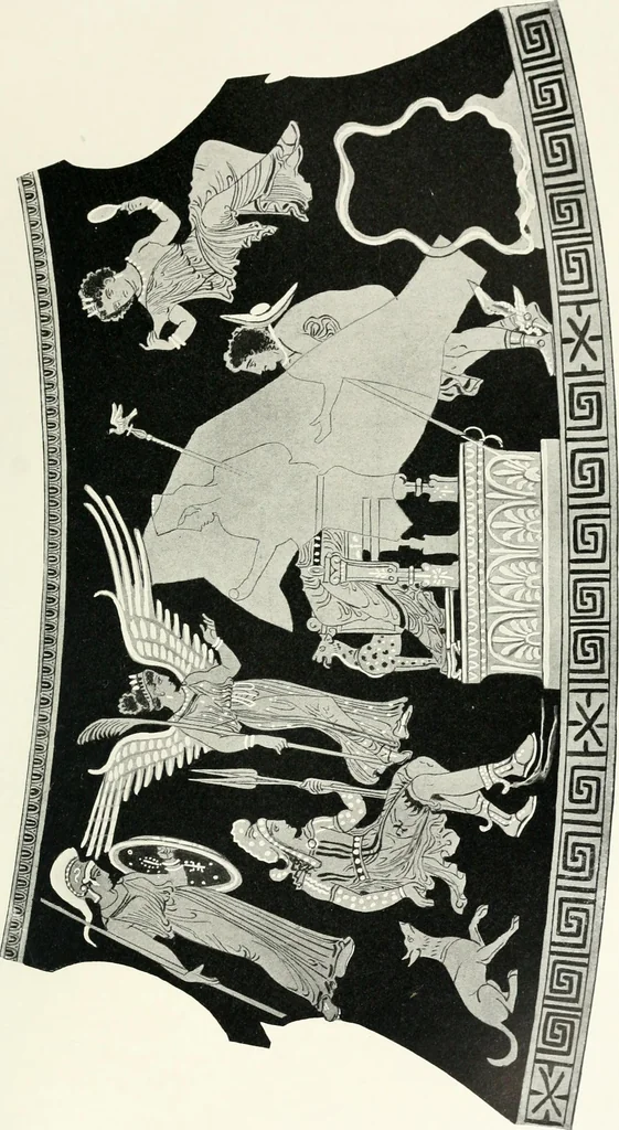 An illustration from Essays and studies presented to William Ridgeway on his sixtieth birthday, 6 August, 1913, 1913, leaf 267