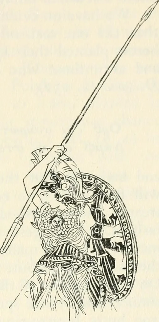 An illustration from Essays and studies presented to William Ridgeway on his sixtieth birthday, 6 August, 1913, 1913, leaf 333