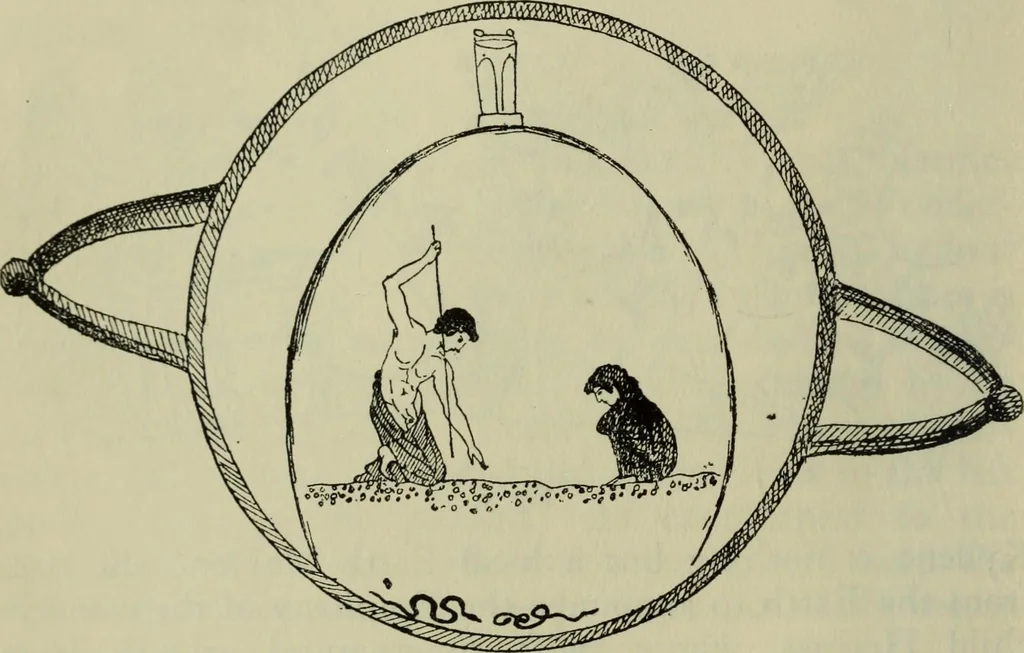 An illustration from Essays and studies presented to William Ridgeway on his sixtieth birthday, 6 August 1913, 1914, leaf 182