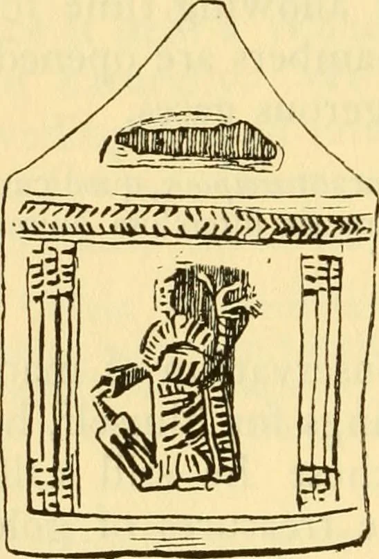 An illustration from Essays and studies presented to William Ridgeway : on his sixtieth birthday, 6 August, 1913, 1913, leaf 174