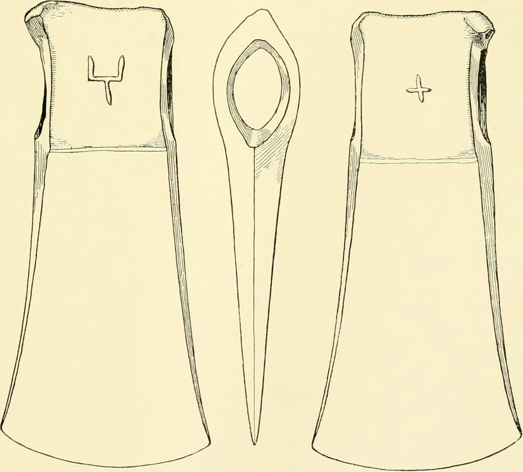 An illustration from Essays and studies presented to William Ridgeway : on his sixtieth birthday, 6 August, 1913, 1913, leaf 321