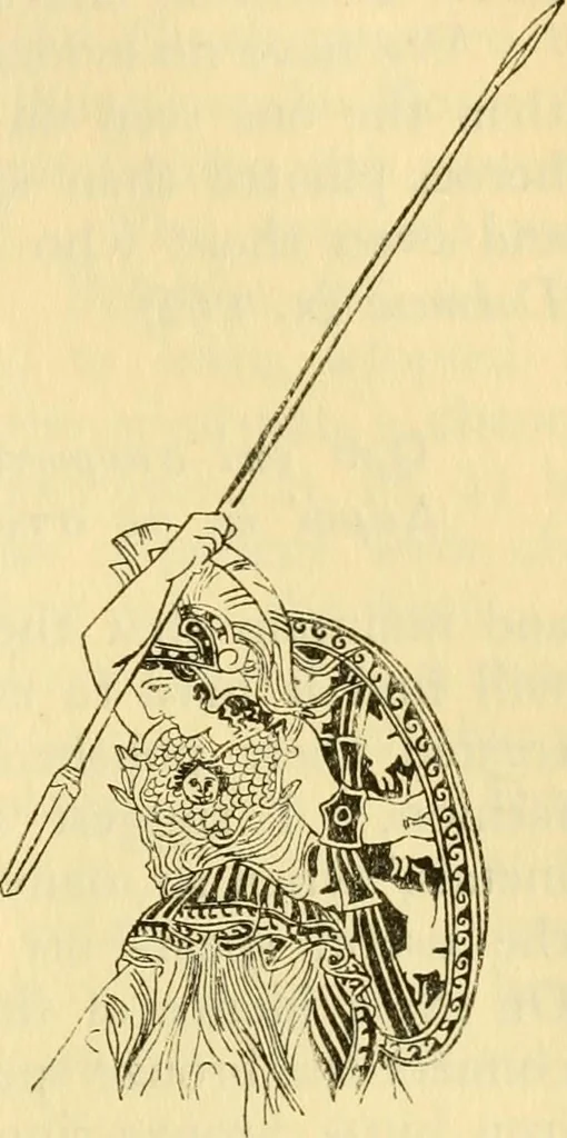 An illustration from Essays and studies presented to William Ridgeway : on his sixtieth birthday, 6 August, 1913, 1913, leaf 329