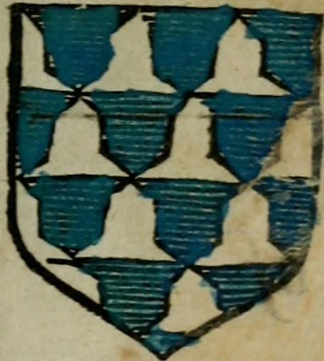 An illustration from An essay to heraldry in two parts. The first containing ... the body of heraldry: the second, honour civil and military; being a treatise of the nobility and gentry of England ... The whole illustrated with variety of ... sculptures .., 1684, leaf 30