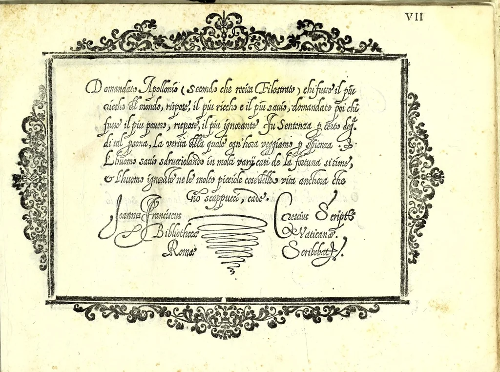 An illustration from Essemplare di piv sorti lettere, 1583, leaf 43