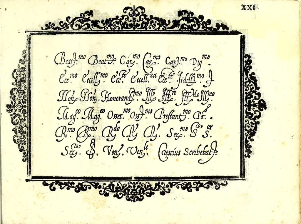 An illustration from Essemplare di piv sorti lettere, 1583, leaf 57