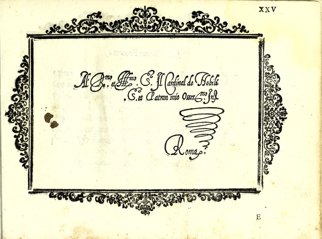 An illustration from Essemplare di piv sorti lettere, 1583, leaf 61
