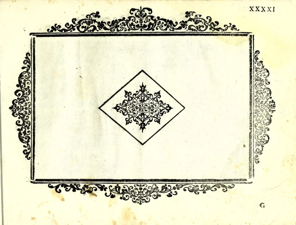 An illustration from Essemplare di piv sorti lettere, 1583, leaf 77