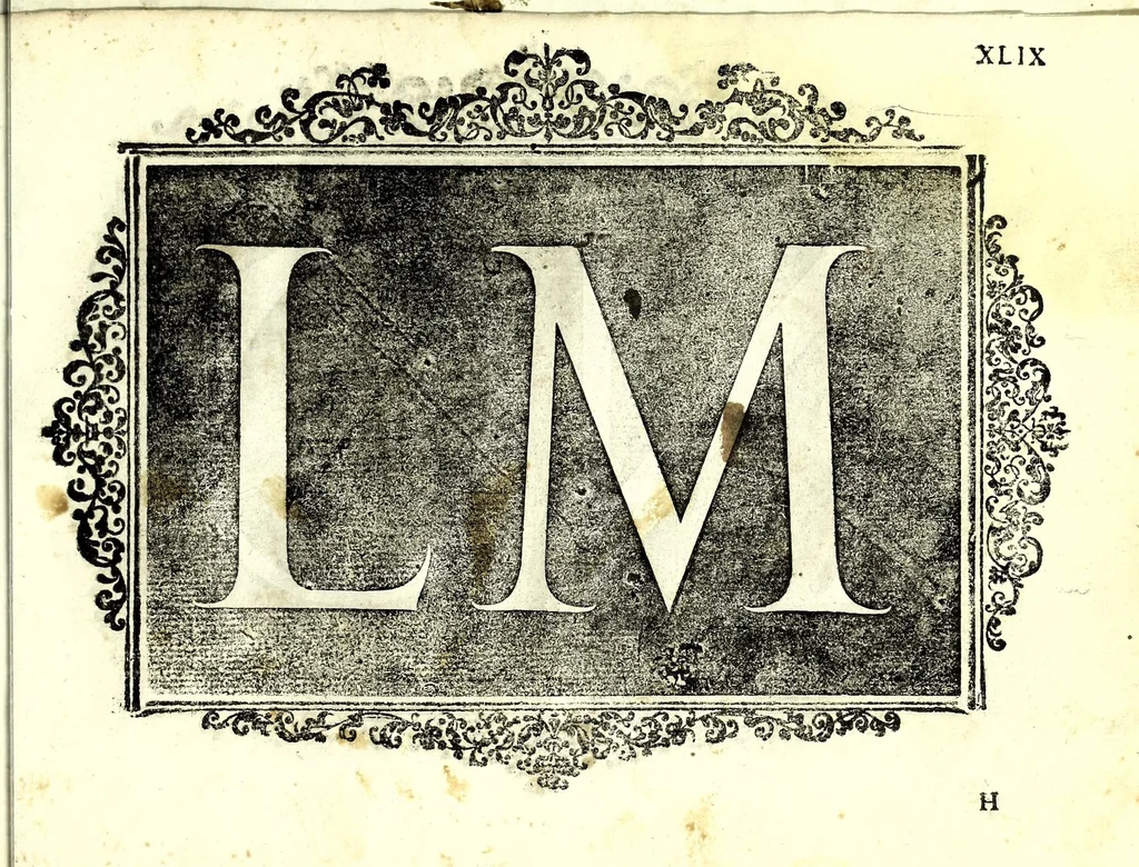 An illustration from Essemplare di piv sorti lettere, 1583, leaf 85