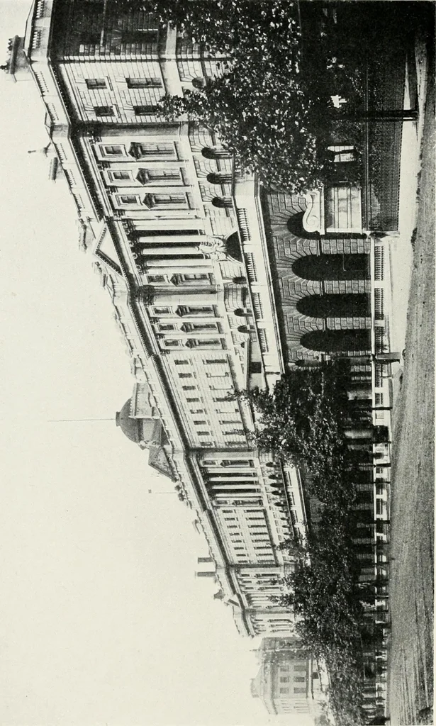 An illustration from Essentials in architecture : an analysis of the principles & qualities to be looked for in buildings, 1907, leaf 146