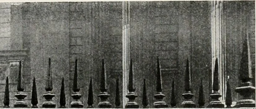 An illustration from Essentials in architecture : an analysis of the principles & qualities to be looked for in buildings, 1907, leaf 175