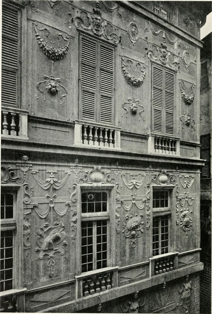 An illustration from Essentials in architecture : an analysis of the principles & qualities to be looked for in buildings, 1907, leaf 186