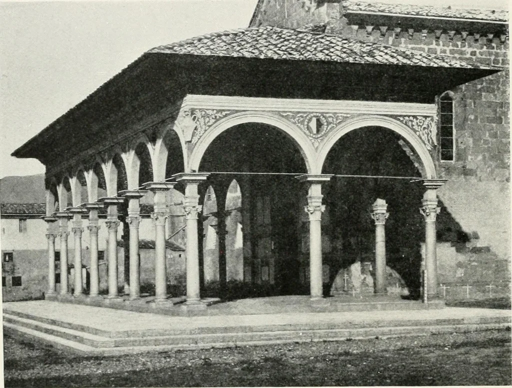 An illustration from Essentials in architecture : an analysis of the principles & qualities to be looked for in buildings, 1907, leaf 36