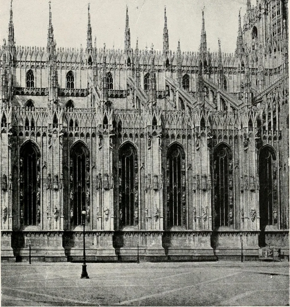An illustration from Essentials in architecture : an analysis of the principles & qualities to be looked for in buildings, 1907, leaf 63