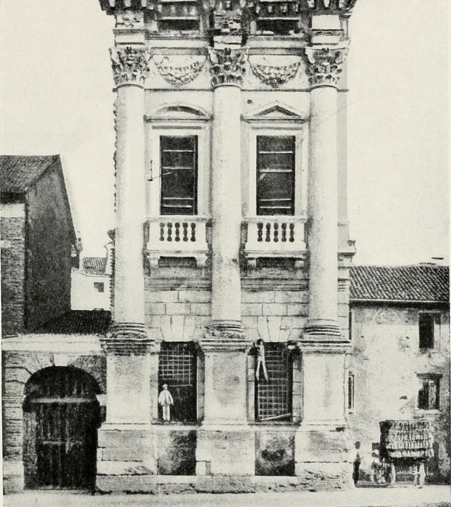 An illustration from Essentials in architecture : an analysis of the principles & qualities to be looked for in buildings, 1907, leaf 99